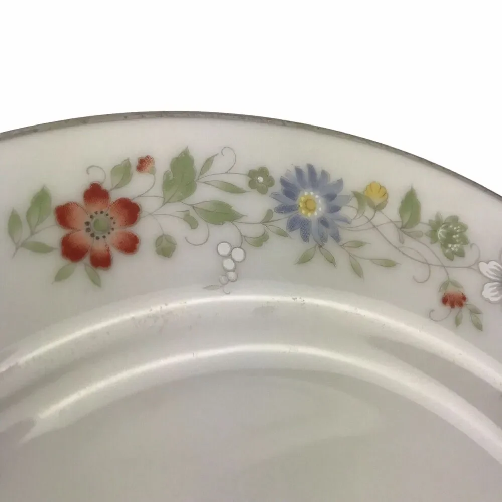International China Cotillion York 3835 Set of 5 Salad Plates 7.5